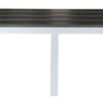 Aluminium tuinbank 150 cm zilver, Pure Home & Garden, zilver